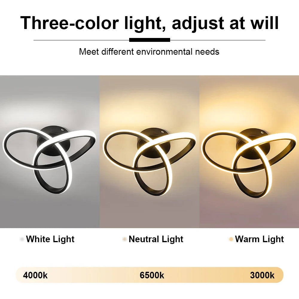 LED Ceiling Lights Modern Style Ceil Light Aisle Balcony Lamps Bedroom Living Room Home Lighting Dining Room Lamp Office Lustre