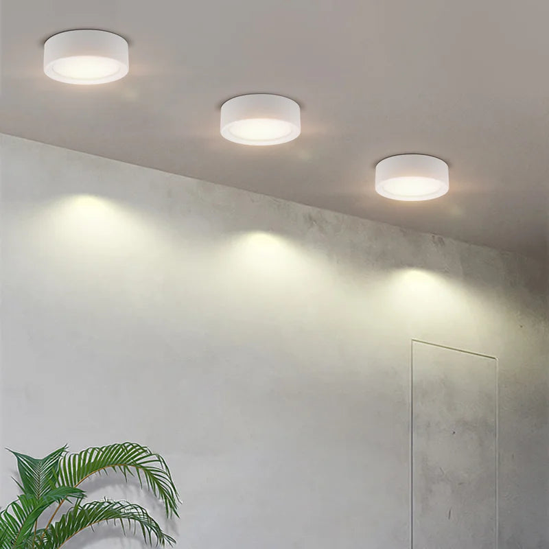 Downlight led ceiling light 5W living room background wall modern minimalist ultra-thin ceiling small golden spotlight