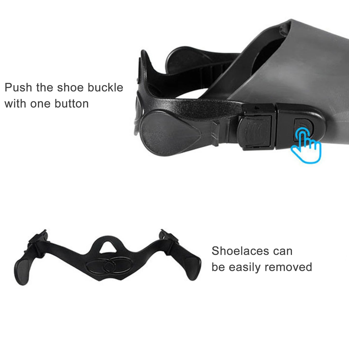 1 Pair Of Flippers Short Adjustable Swimming Fins Adult Short Scuba Snorkeling Shoes Swim Fins Snorkeling Flippers Diving Fins