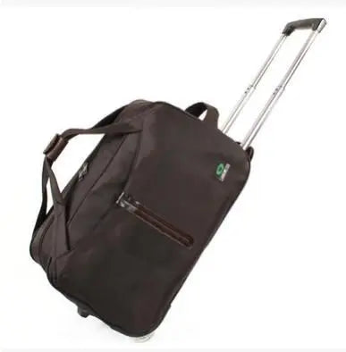 brand cabin luggage bag Rolling suitcase trolley travel bag on wheels for women men travel Duffle Oxford Wheeled Travel bag