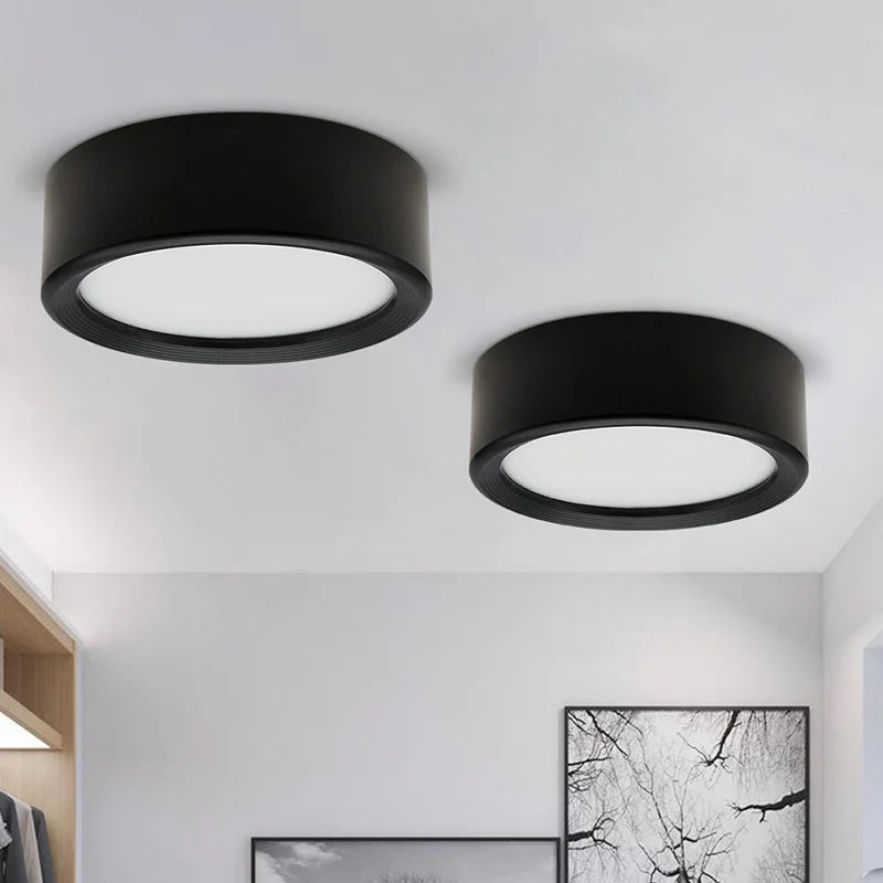 Downlight led ceiling light 5W living room background wall modern minimalist ultra-thin ceiling small golden spotlight