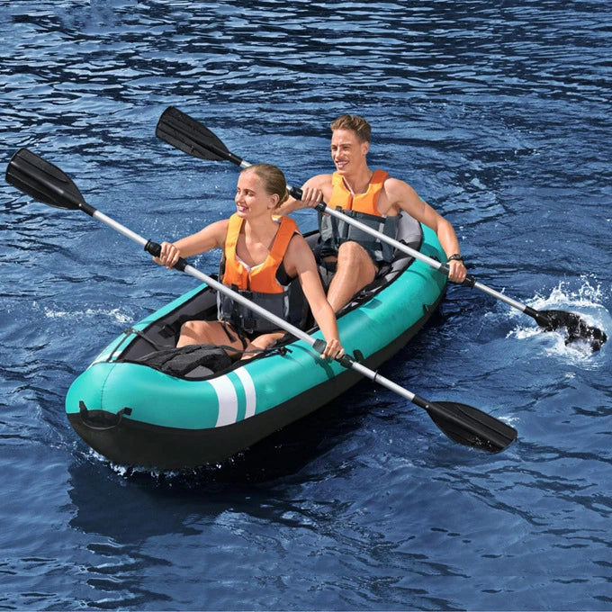 Factory Supply Fishing Inflatable Kayak 2 Person Inflatable Boat Canoes And Kayak Sail