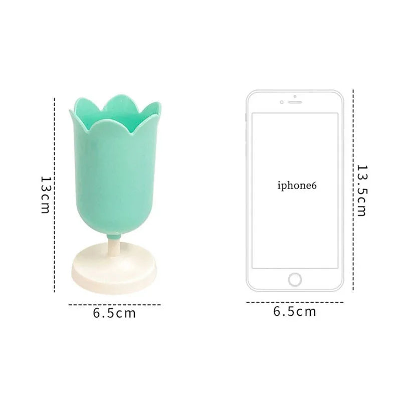 Modern Pen Holder Desktop Vase Indoor Outdoor Pencil Organizer Flower Pot Makeup Brush Holder Office Hotel Home Decoration