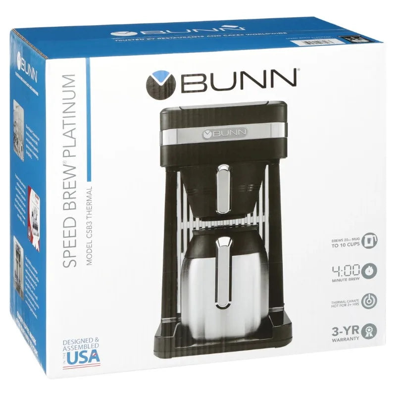Platinum 10 Cup Drip Coffee Maker coffee machine machines à café