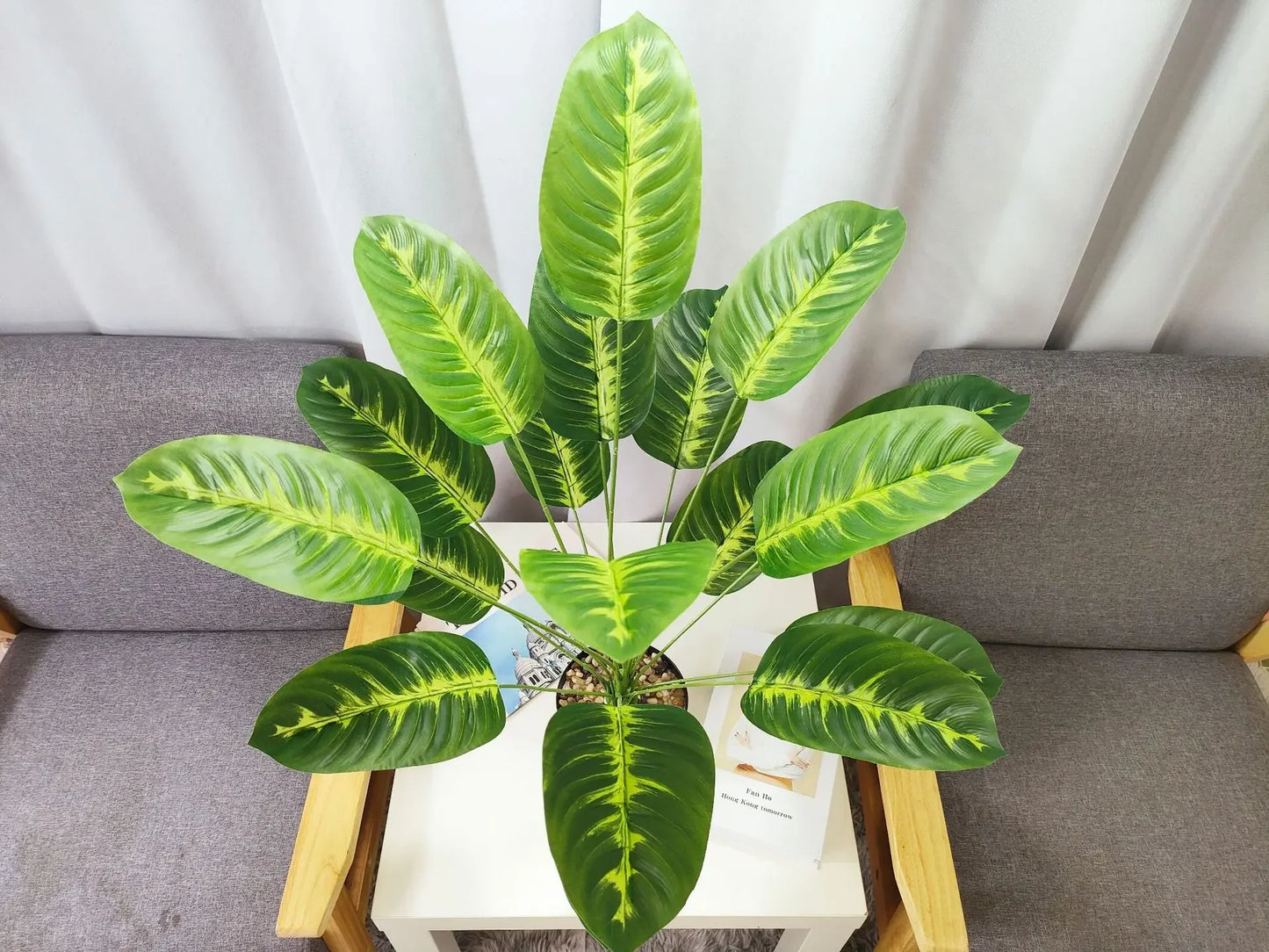 Home Garden Artificial Plant Party Supplies Yard & Garden Decors Artificial Flowers Decoration Flowerpot Bonsai Fake Plants Room