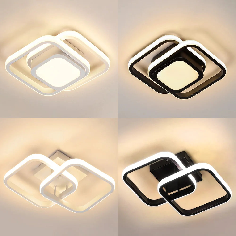 LED Ceiling Lights Modern Style Ceil Light Aisle Balcony Lamps Bedroom Living Room Home Lighting Dining Room Lamp Office Lustre