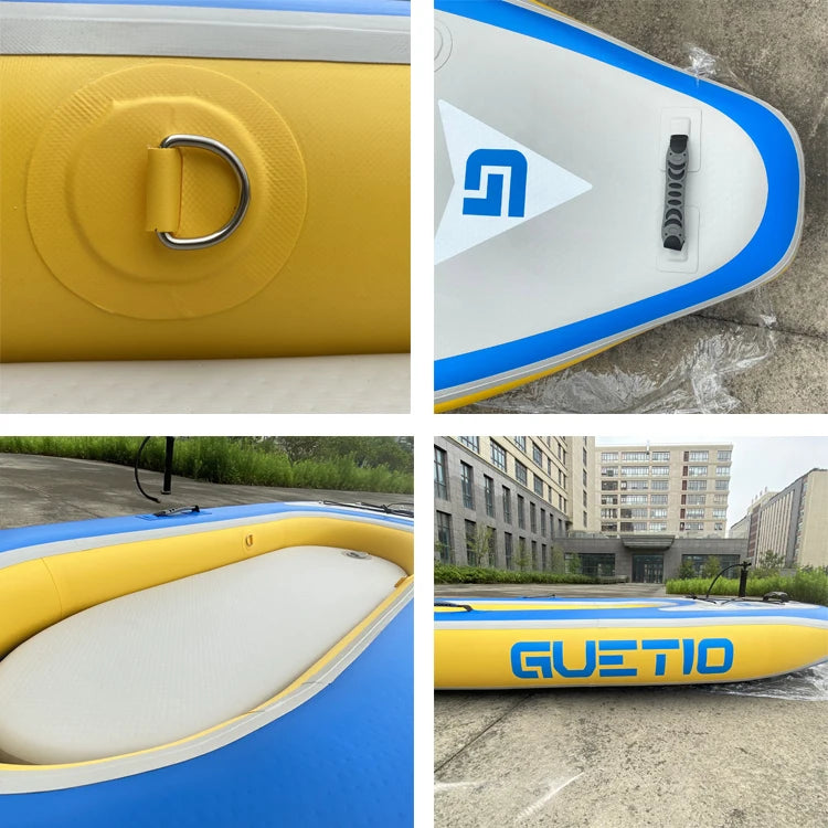 China inflatable canoe fishing kayak boat 1 person