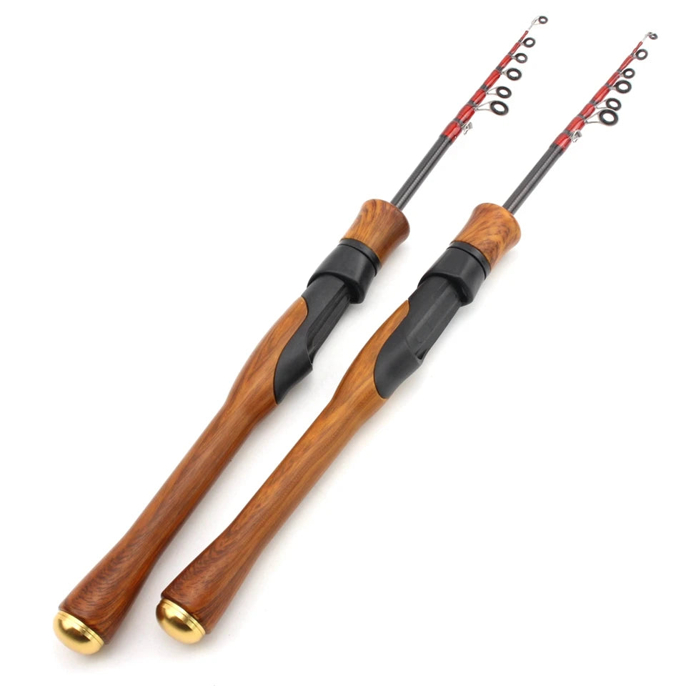 168cm 185cm Ultra light ul power Telescopic Fishing Rod Spinning Rod Lure Weight 1-5g Children beginners Catch small fish pole