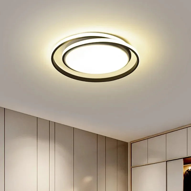Modern LED Gold Ceiling Light For Bedroom Living Dining Room Restaurant Hotels Luxury Interior Chandelier Lighting Fixtures