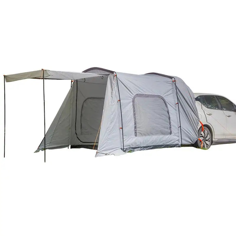 Camping SUV Trunk Tent Car Rear Tent Waterproof Auto Tail Tent 6 Person Car Awning Sun Shelter Self-driving Camping Accessory
