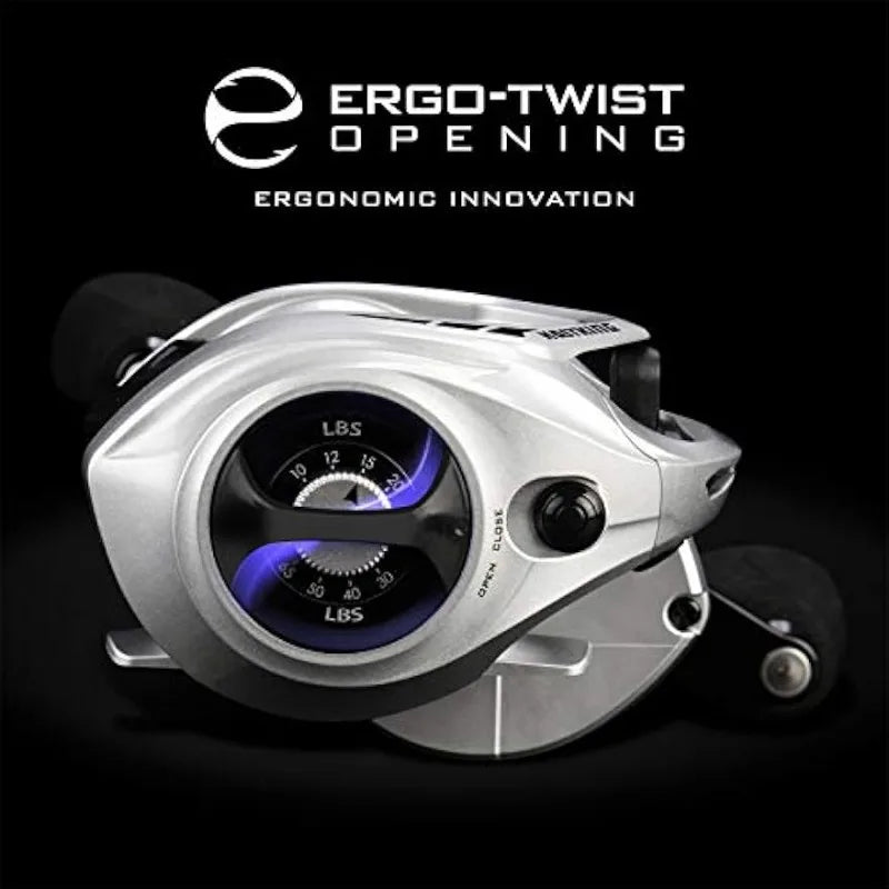 KastKing Kapstan Elite 300 Baitcasting Fishing Reel, Low Profile, Large Capacity Casting Reel, Graphite Frame, 35 lbs.