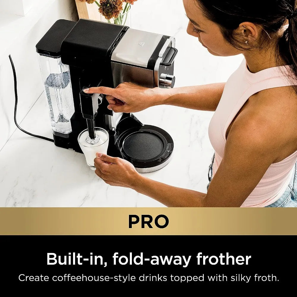 Pro Specialty 12-Cup Drip Maker with Glass Carafe, Single-Serve for Coffee Pods or Grounds, with 4 Brew Styles, coffe machine
