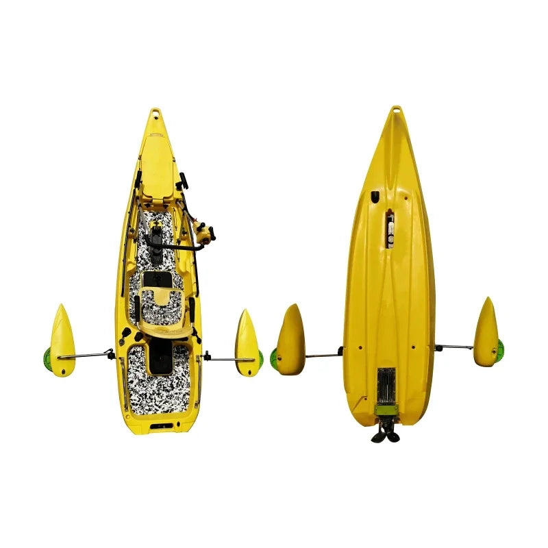 fishing boat yacht jet powered kayak with electric motor