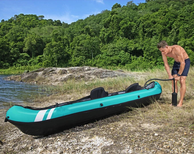 Factory Supply Fishing Inflatable Kayak 2 Person Inflatable Boat Canoes And Kayak Sail