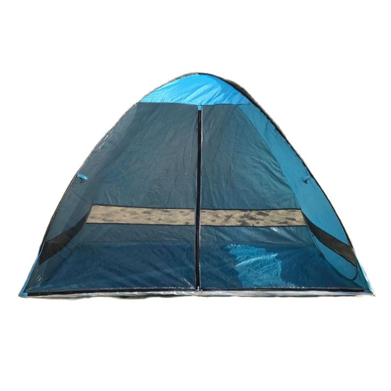 Full Automatic Pop Up Beach Tent, Portable Seaside Sunshade, Sunscreen Quick Opening, Children's Park Picnic Mosquito Mesh Door