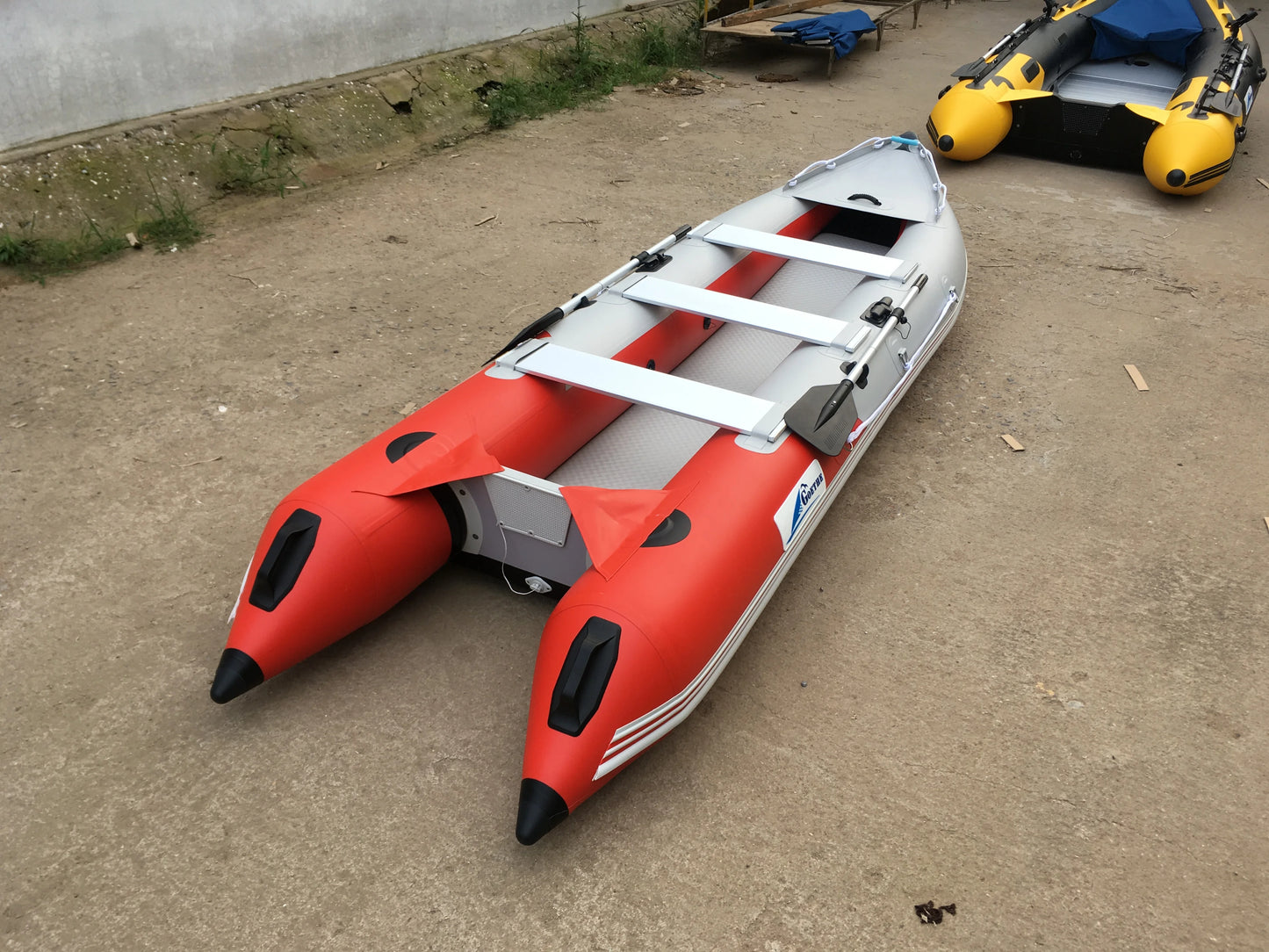 Goethe Goboat GTK420 Free Shipping Air Mat Floor Inflatable Boat Fishing Kayak