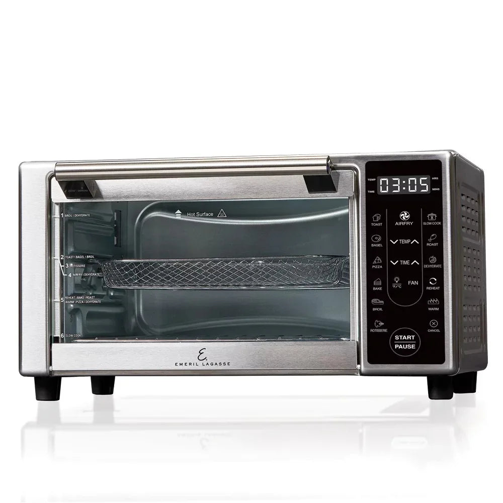 Power AirFryer 360 Plus Toaster Oven Stainless Steel