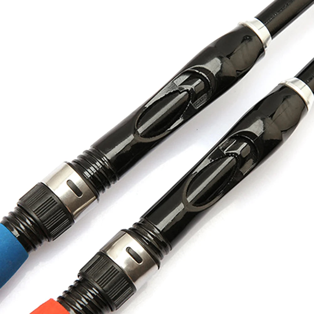 Telescopic Fishing Rod Glass Reinforced Steel Ultra Light Crappie Rod Portable Travel Stream Fishing Pole for Trout Bass Carp