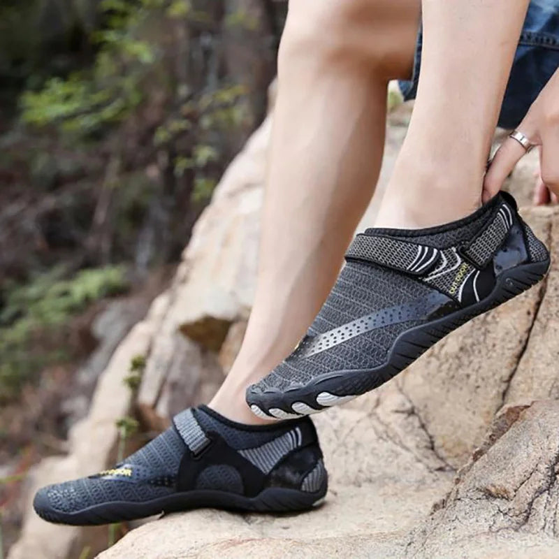 Elastic Quick Dry Aqua Shoes Plus Size Nonslip Water Shoes For Women Men Breathable Surfing Swimming Beach Sneakers