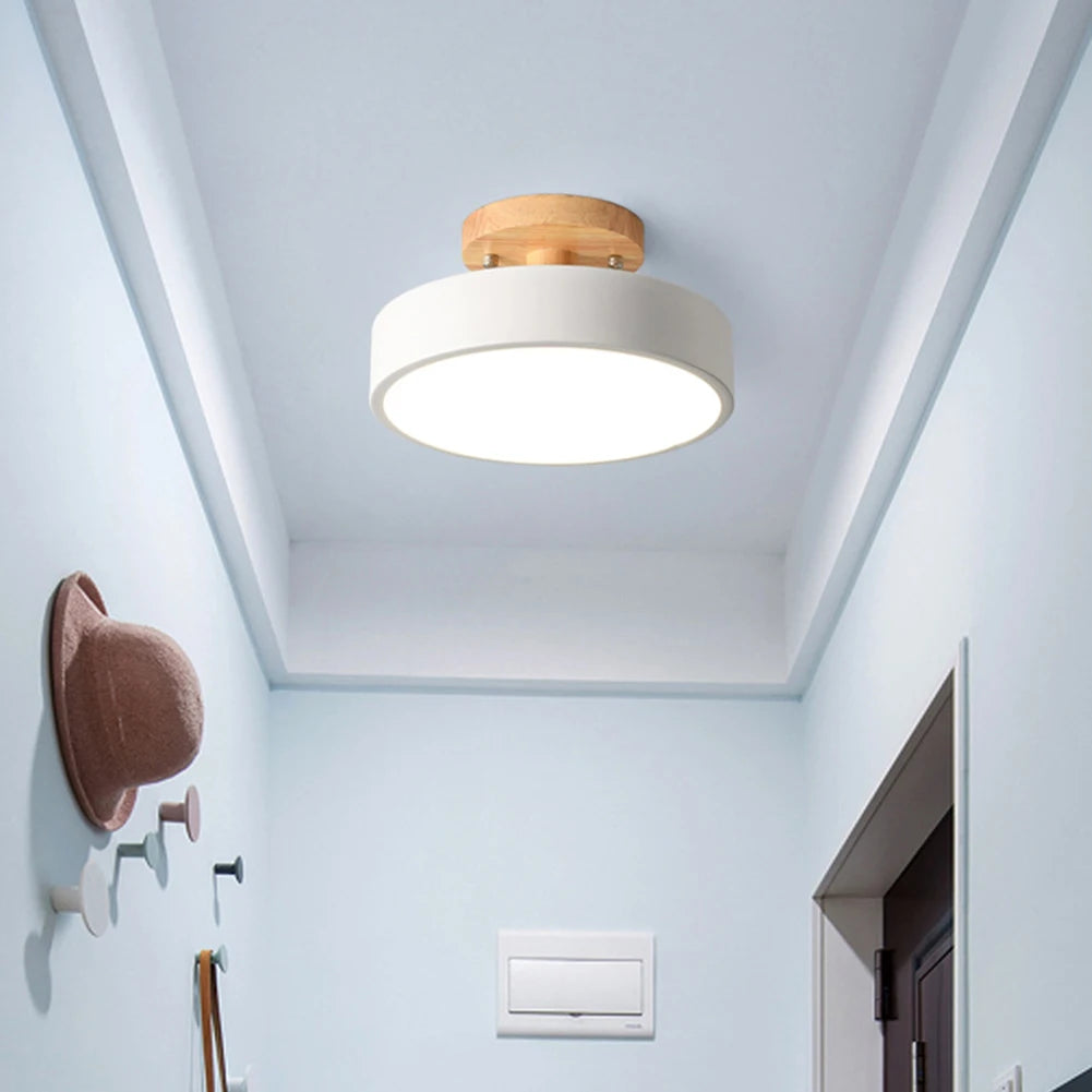 LED Indoor Lighting Energy Saving Flush Mount Ceiling Light Protect Eyes Easy Installation Durable Dimmable for Bedroom Bathroom