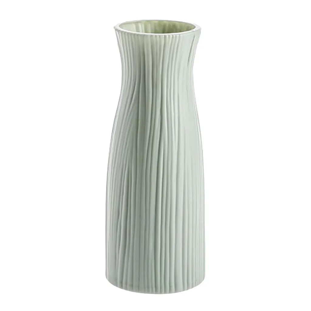 Plastic Shatterproof Flower Plant Pot Vases Study Room Home Wedding Home Decor Vase Daily Necessities Free Shipping Items