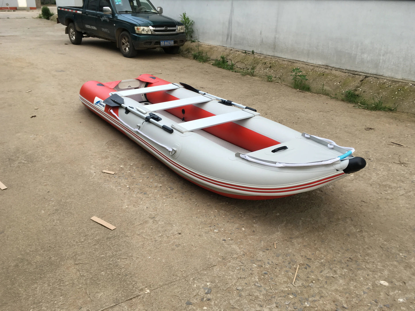 Goethe Goboat GTK420 Free Shipping Air Mat Floor Inflatable Boat Fishing Kayak
