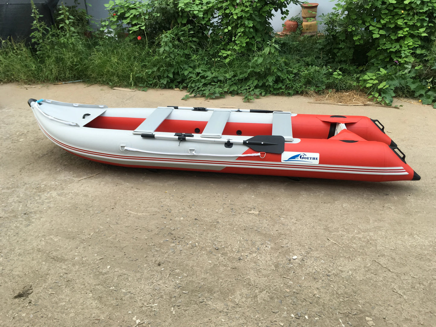 Goethe Goboat GTK420 Free Shipping Air Mat Floor Inflatable Boat Fishing Kayak