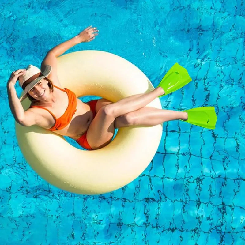 Snorkeling Fins Men Women Snorkeling Diving Swimming Flippers Professional Silicone Short Scuba Dive Fins For Adults Women Men