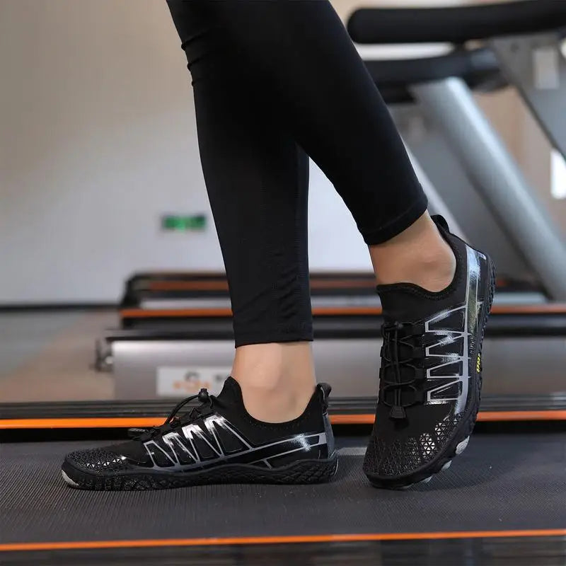 Beach Shoes Women Flexible Rubber Sole Beach Shoes Unisex Non-Slip Quick Drying Barefoot Shoes Swimming Supplies for Cycling