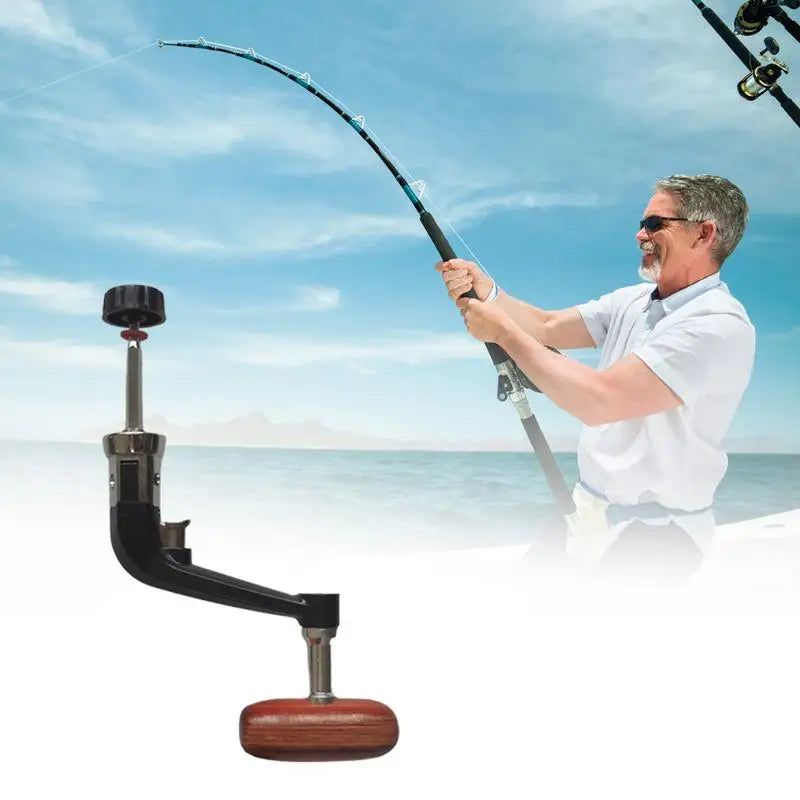 Fishing Reel Handle Portable Fishing Reel Rotary Knob Handle Strong And Unbreakable Smooth Shaking Feeling Fishing Tackle Tools
