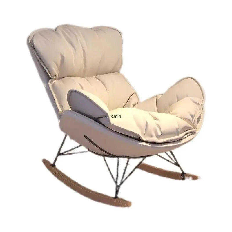 Rocking Chair Reclining Chair Adult Living Room Home Single Lounge Lazy Sofa Lobster Snail Chair Furniture كرسي استرخاء