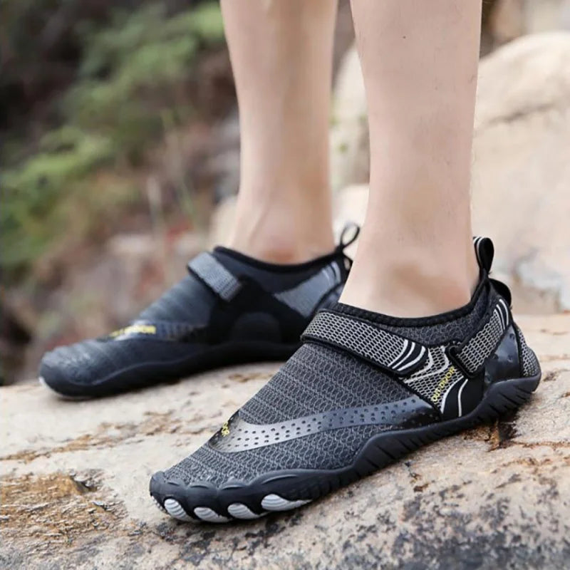 Elastic Quick Dry Aqua Shoes Plus Size Nonslip Water Shoes For Women Men Breathable Surfing Swimming Beach Sneakers