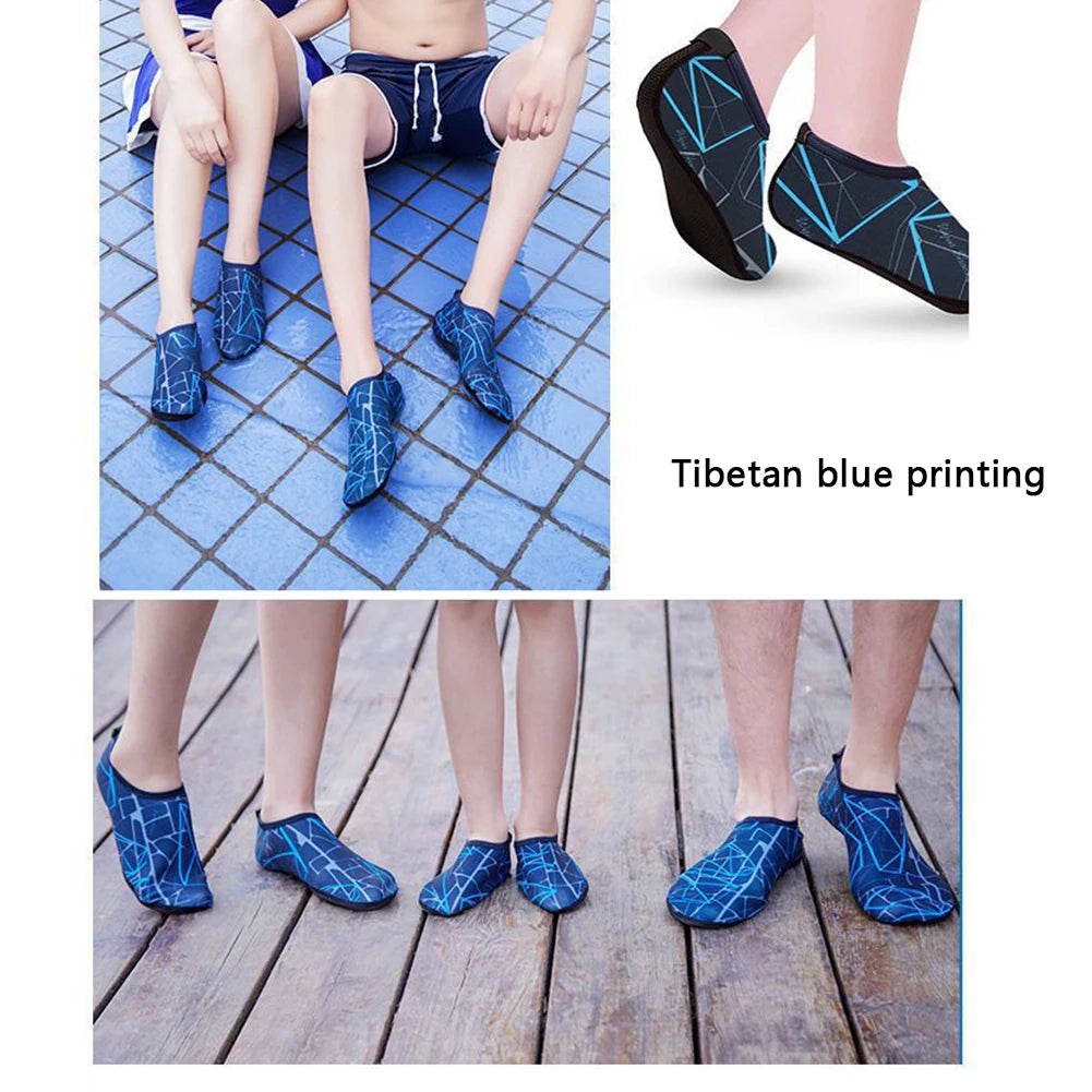Anti Slip Summer Beach Water Shoes Snorkeling Socks Diving Swimming Aqua Shoes Sneakers for Men Women Barefoot Flat Shoes