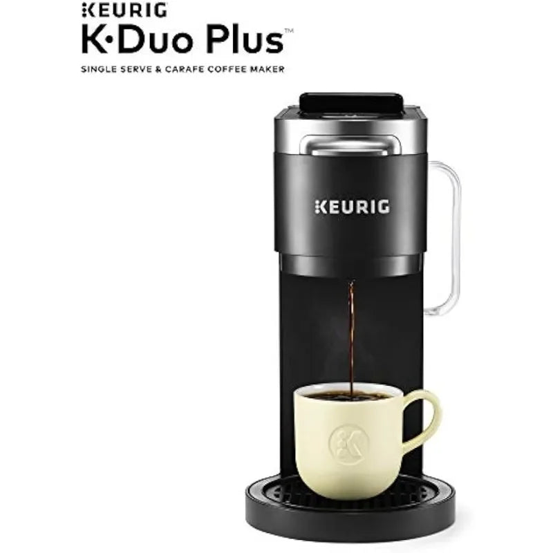 K-Duo Plus™ Single Serve & Carafe Coffee Maker Coffe Machine Smart Coffee Machine