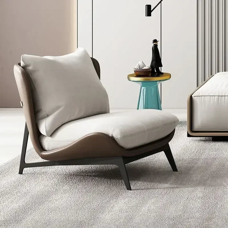 Lazy Luxury Chair Recliner Accent Minimalist Designer Modern Mobile Lounge Chair Nordic Tocador Maquillaje Living Room Furniture
