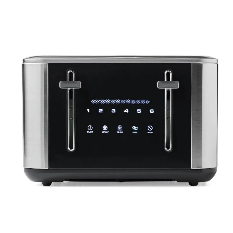 Stainless Steel and Black toaster oven sarten electrico bread maker machine tostadora