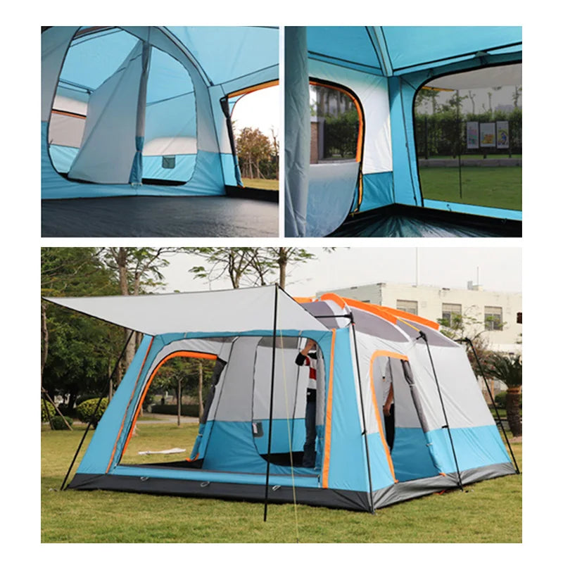 High Quality Automatic Event Party Large Luxury Commercial Outdoor Camping Sleeping Tent