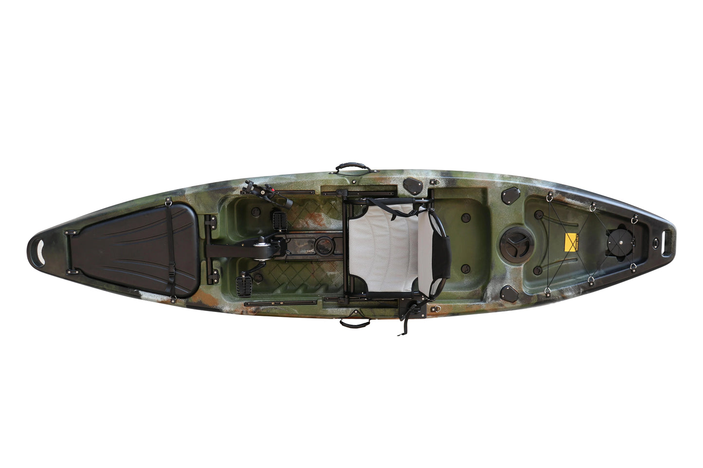 Professional sit on top Single seat angler kayak cheap pedal kayak fishing kayak with pedals new arrive