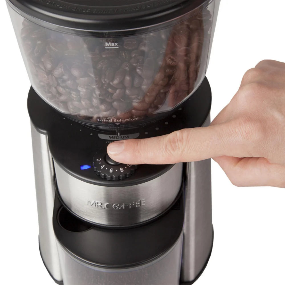 Stainless Steel Burr Coffee Grinder Coffe Maker Coffe Machine