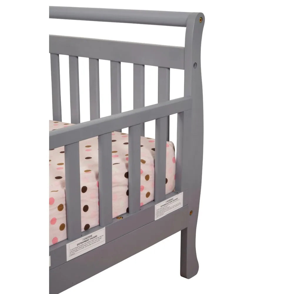 bedframe bedroom furniture Classic Sleigh Toddler Bed, bed frame queen Gray
