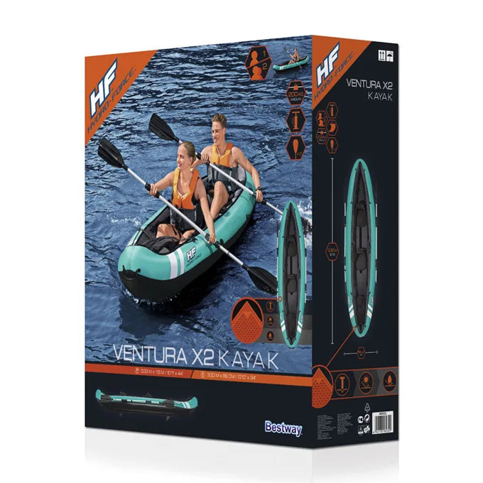 Factory Supply Fishing Inflatable Kayak 2 Person Inflatable Boat Canoes And Kayak Sail