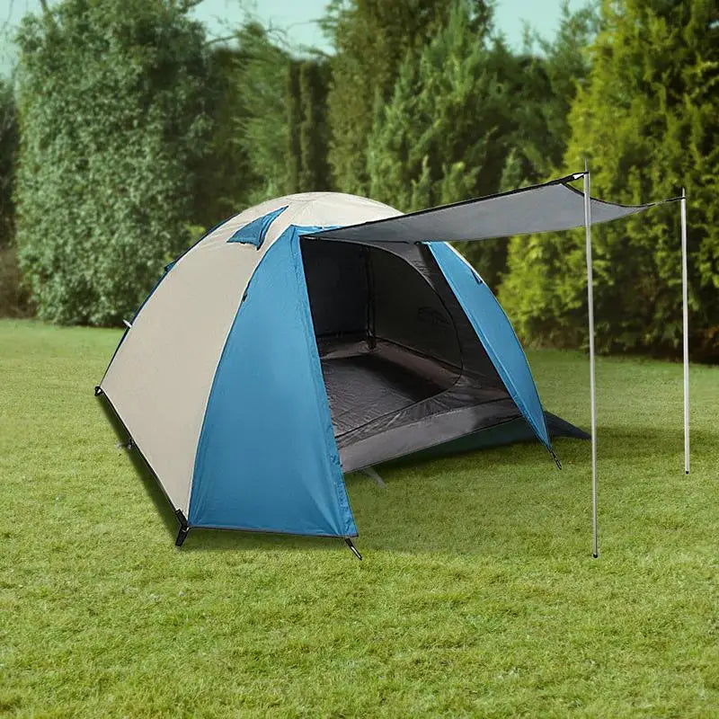 2 People Backpacking Tents Portable Ultralight Weather Resistant Tent Instant Setup Double-Thick Fabric Outdoor Camping tents