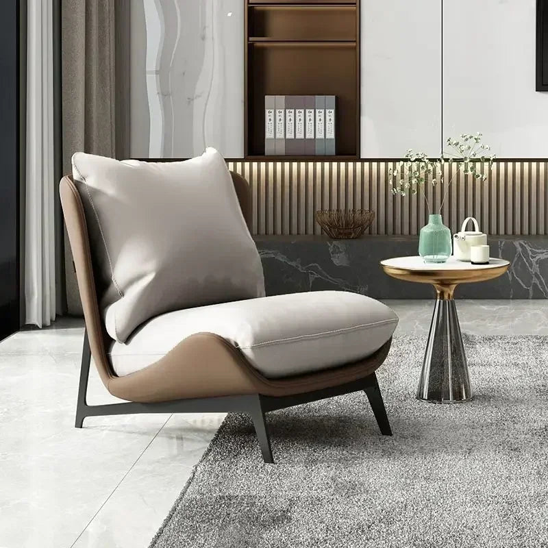 Lazy Luxury Chair Recliner Accent Minimalist Designer Modern Mobile Lounge Chair Nordic Tocador Maquillaje Living Room Furniture