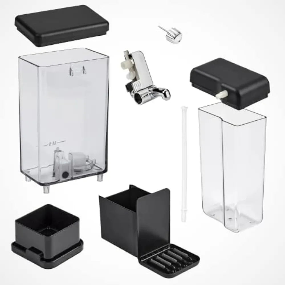 2023 New Espresso, Cappuccino & Latte Machine, Fully Programmable, Single & Double Serve, EM-25