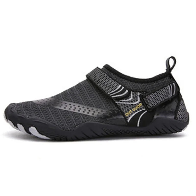 Elastic Quick Dry Aqua Shoes Plus Size Nonslip Water Shoes For Women Men Breathable Surfing Swimming Beach Sneakers