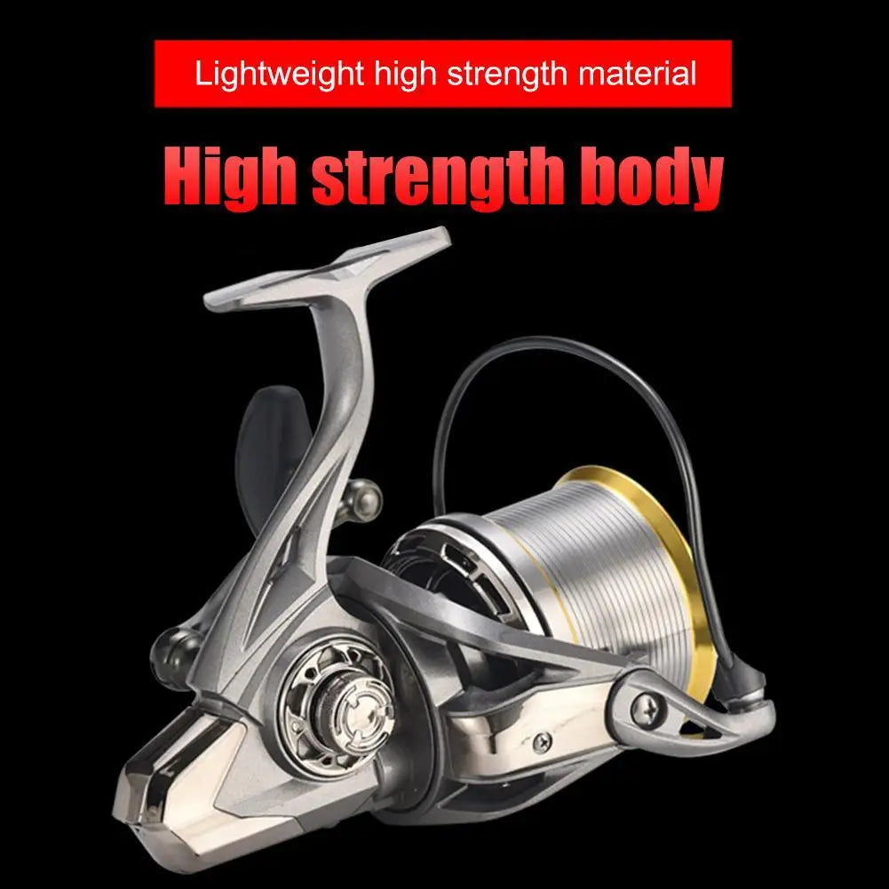 Spinning Fishing Reel 4.8:1 Max Drag 20KG Long Shot Reel Saltwater Fresh Water 17+1 Bearing Fixed Spool Reels Fishing Tackle