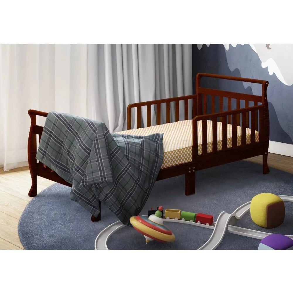 bedframe bedroom furniture Classic Sleigh Toddler Bed, bed frame queen Gray