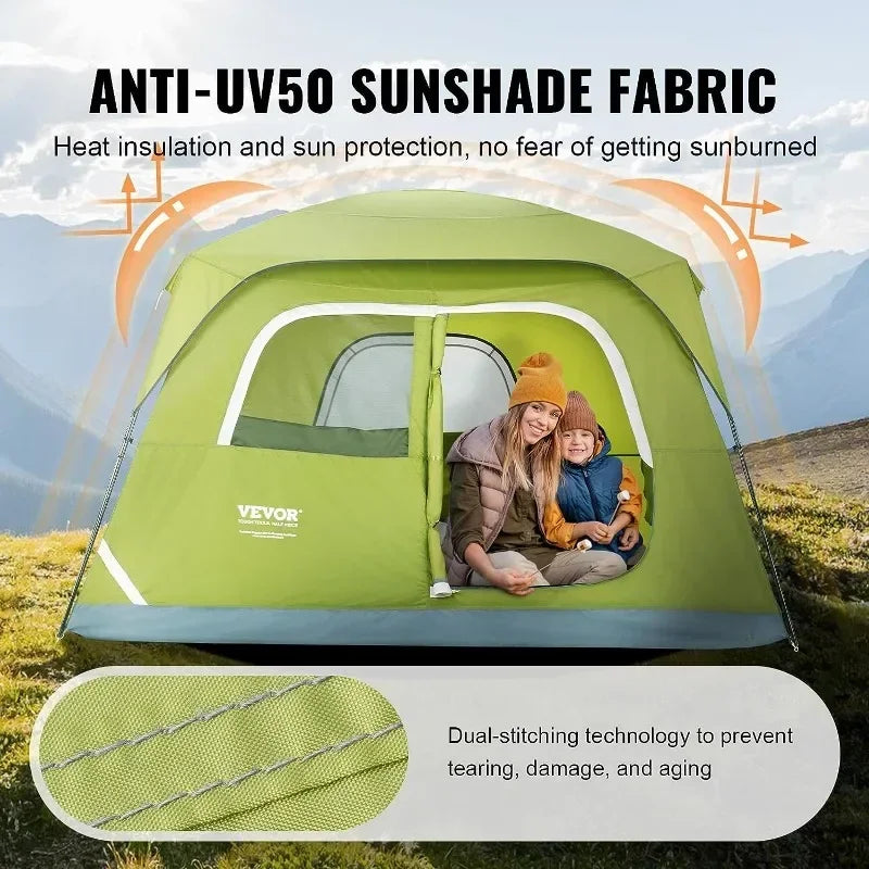 DZQ inflatable toys Camping Tent,Easy Setup Waterproof Backpacking Tent, for Outdoor Family Camping,, Mountaineering Travel