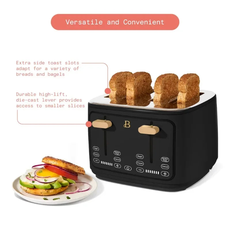Beautiful 4 Slice Toaster, Tostadora De Pan Toaster Oven Bread Machine Maker Toast