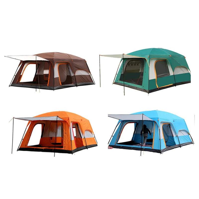 High Quality Automatic Event Party Large Luxury Commercial Outdoor Camping Sleeping Tent